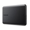 Unidad de almacenamiento externo Toshiba Canvio, 2 TB, 2.5", 2.0/3.2 Gen 1 (3.1 Gen 1), Negro Unidad de almacenamiento externo Toshiba Canvio, 2 TB, 2.5", 2.0/3.2 Gen 1 (3.1 Gen 1), Negro
