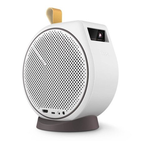 Videoproyector BenQ GV30 fuente de luz LED HD 720p (1280x720) Android tv dongle, USB-c, HDMI 1.4x2 bocina 4wx2