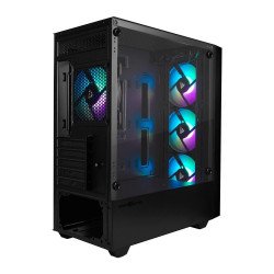 Game Factor CSG503 carcasa de ordenador Negro