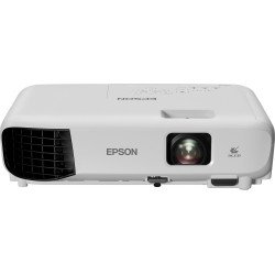Proyector EPSON Powerlite E10+, 3600 lúmenes ANSI, 3LCD, XGA (1024x768), 6000 h, Blanco