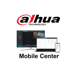 Licencia base de Mobile center para 16 canales de video, solución móvil Dahua, 100 usuarios en línea, Windows 10