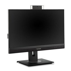 Monitor ViewSonic VG2456V, 1920 x 1080, full hd, cámara web integrada, 75hz, 5 ms, HDMI, display port, USB c, 3 años de garantía
