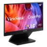 Monitor OLED ViewSonic portátil VP16-OLEd, 16 pulgadas, full HD, 1920 x 1080, USB-c, micro HDMI, soporte ergonómico flexible int