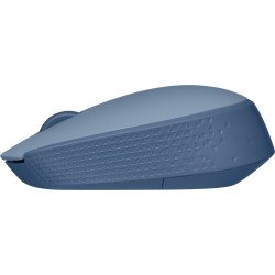 Mouse Logitech M170, Ambidextro, Óptico, RF inalámbrico, 1000 DPI, Azul