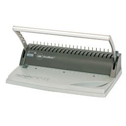 Engargoladora BindMate, utiliza arillo Cerlox, perforaciones rectangulares, 5 hojas por pasada, encuaderna hasta 125 hojas
