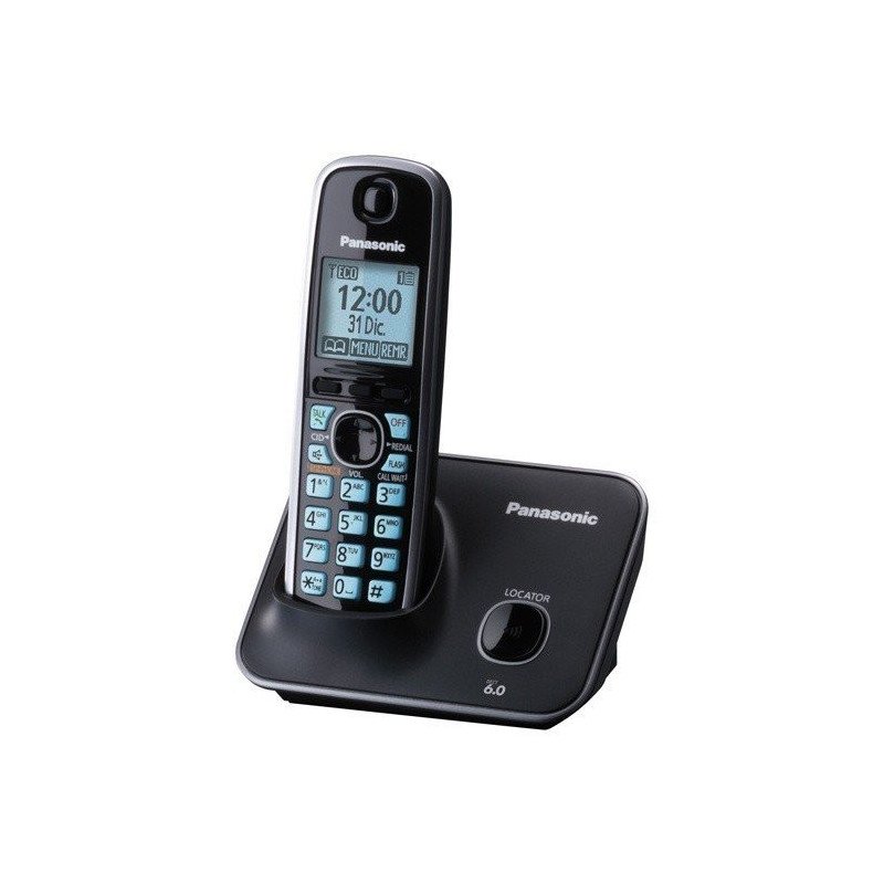 Teléfono Panasonic KX-TG4111 inalámbrico DECT con pantalla KVM 1.8"