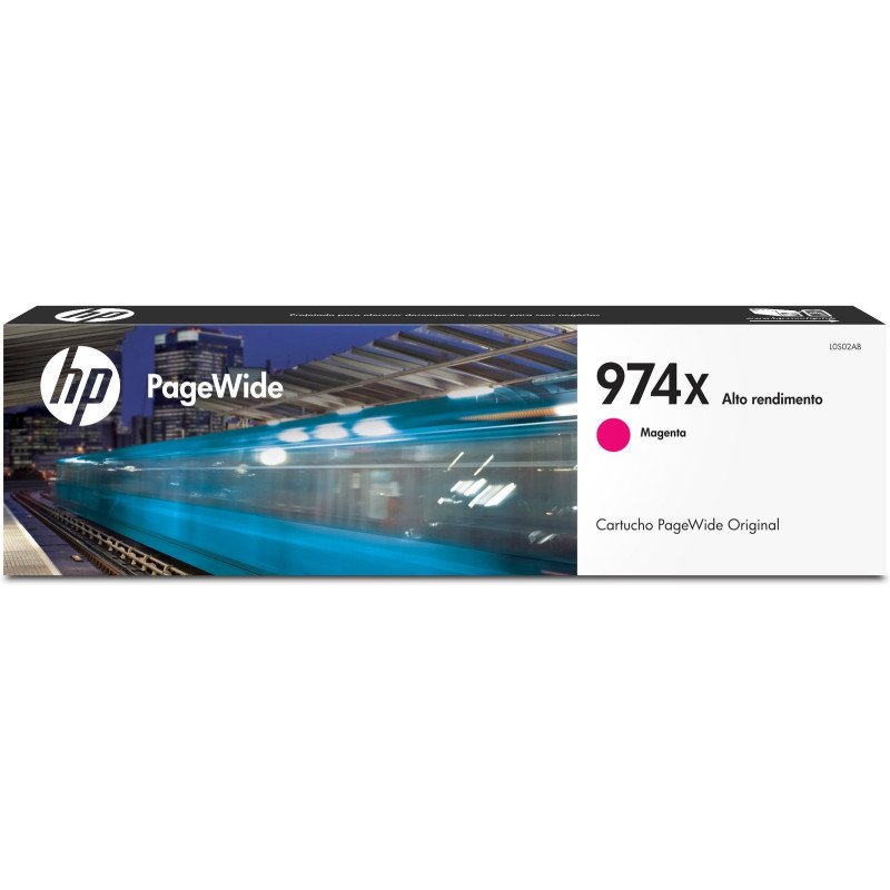 HP 974x magenta original pagewide crtg