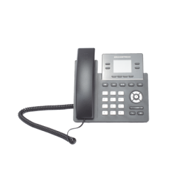 Teléfono IP Grado Operador, 4 líneas SIP con 2 cuentas, puertos Gigabit PoE, pantalla a color 2.4", codec Opus, IPV4/IPV6 con ge