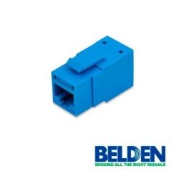 Conector Jack Belden RVamjkutb-s1 RJ45 10gx T568 a/b azul claro