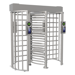 Torniquete doble (2 Carriles) de Cuerpo Completo, Acero Inoxidable SUS