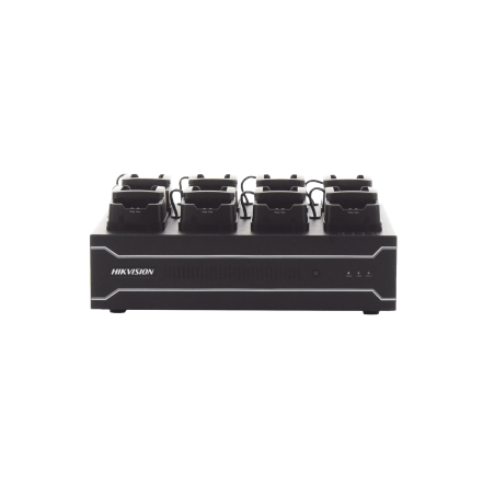 Estación de Descarga para Cámaras Portátiles HIKVISION, Compatible con DS-MH2311, Incluye 1 HDD de 2 TB