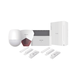 KIT Panel de Alarma HYBRID PRO, 1 Panel Híbrido, 1 Teclado LCD, 1 PIR,