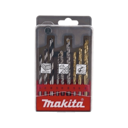 Juego con 9 piezas de brocas