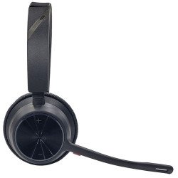 Diadema Poly Voyager 4310 uc v4310 c USB-a inalámbrica bluetooth monoaural alcance 50 m conversación hasta 24 h dongle