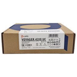 Diadema Poly Voyager 4310 uc v4310 c USB-a inalámbrica bluetooth monoaural alcance 50 m conversación hasta 24 h dongle