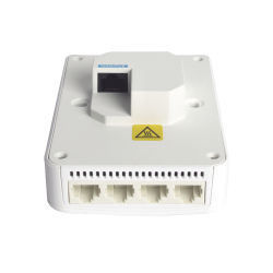 Punto de acceso Wi-Fi 5 para interior en pared con 1 puerto PoE Out, hasta 1.7 Gbps doble banda 802.11ac MU-MIMO 2x2