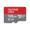 Memoria SanDisk 128 GB Ultra® microSD™ UHS-I 140mb/s clase 10 con adaptador