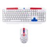 Teclado, mouse alámbrico nasa by TechZone ns-gc02 LED RGB blanco Teclado, mouse alámbrico nasa by TechZone ns-gc02 LED RGB blanco
