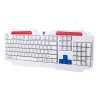 Teclado, mouse alámbrico nasa by TechZone ns-gc02 LED RGB blanco Teclado, mouse alámbrico nasa by TechZone ns-gc02 LED RGB blanco