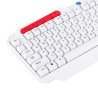 Teclado, mouse alámbrico nasa by TechZone ns-gc02 LED RGB blanco Teclado, mouse alámbrico nasa by TechZone ns-gc02 LED RGB blanco