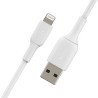 BOOST CHARGE - Cable Lightning - Lightning macho a USB macho - 1 m - blanco - para Apple 10.5-inch iPad Pro, 12.9-inch iP