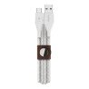 Belkin DuraTek Plus cable USB 1,2 m USB 2.0 USB A USB C Blanco