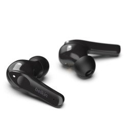 Belkin SOUNDFORM Move Plus Auriculares Inalámbrico Dentro de oído Música Bluetooth Negro