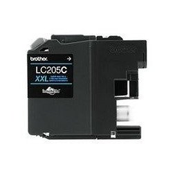 Cartucho de tinta Brother LC205C cian súper alto rendimiento 1200 pági