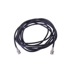 Cable Coaxial RG-59U-SYS-COBRE (400 cm) Cinta Poliéster, 40%Malla-Aluminio, BNC Macho-BNC Macho.