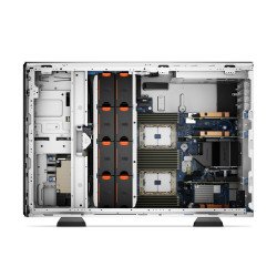 PowerEdge T550 - Servidor - torre - 2 vías - 1 x Xeon Silver 4310 / 2.1 GHz - RAM 16 GB - SAS - hot-swap 3.5" bahía(s) - HD