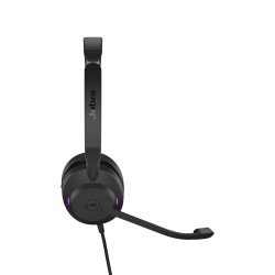Jabra Evolve2 30 MS Stereo - Auricular - en oreja - cableado - USB-A - Certificado para Equipos de Microsoft