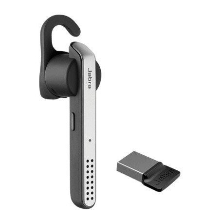 Jabra STEALTH UC (MS) - Auricular - en oreja - montaje encima de la oreja - Bluetooth - inalámbrico - NFC - cancelación de sonid