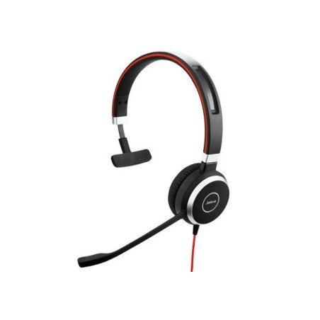 Jabra Evolve 40 UC Mono Auriculares Alámbrico Diadema Oficina/Centro de llamadas Negro
