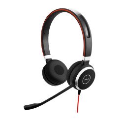 Jabra Evolve 40 MS Stereo USB-C Auriculares Alámbrico Diadema Oficina/Centro de llamadas USB Tipo C Bluetooth Negro