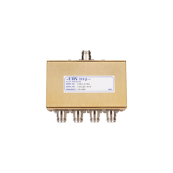 Divisor de potencia EMR de 4 vías, 30-960 MHz, 0.5 watt, conectores N hembra.