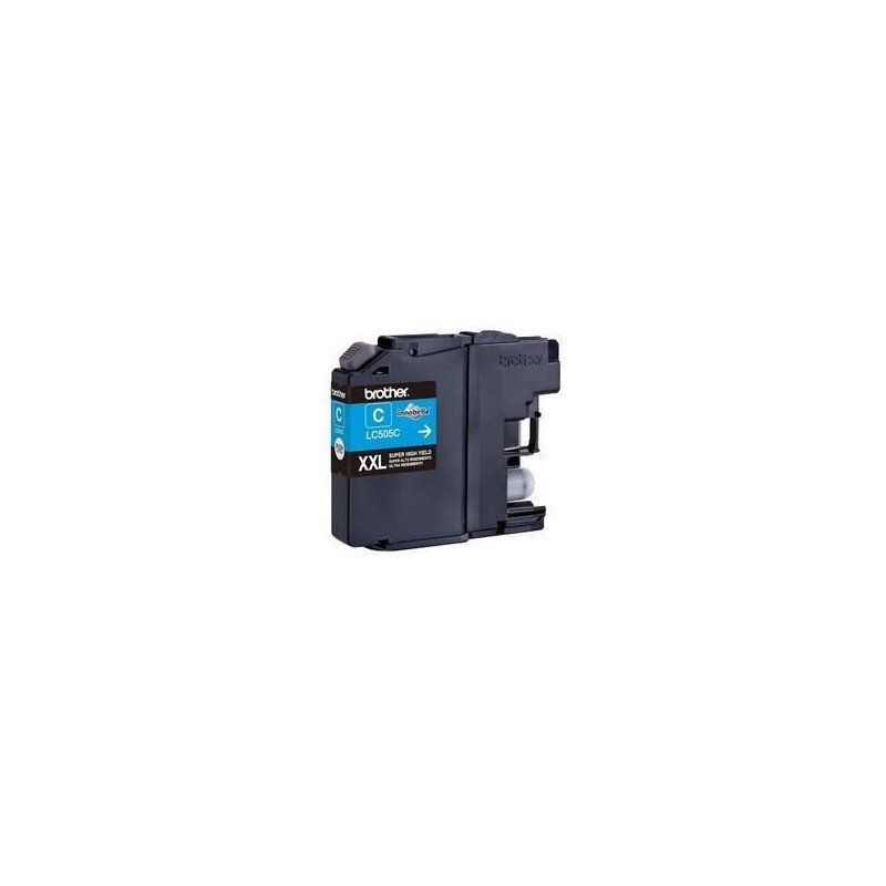 Cartucho de tinta Brother LC505C para súper alto rendimiento 1300 impr Cartucho de tinta Brother LC505C para súper alto rendimiento 1300 impr