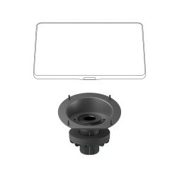 Tap Riser Mount - Kit de montaje para controlador de videoconferencia - grafito - para Tap, Tap for Google Hangouts Mee