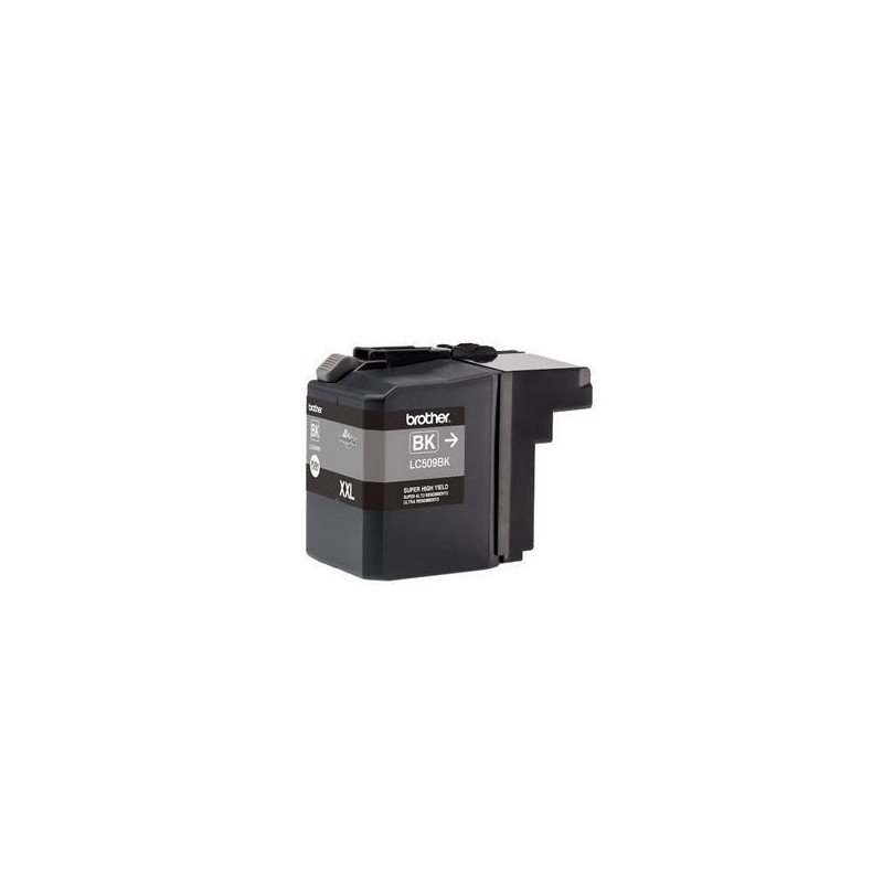 Cartucho Brother LC509BK color negro super alto rendimiento 2400 impre Cartucho Brother LC509BK color negro super alto rendimiento 2400 impre