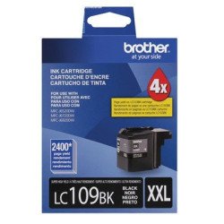 Cartucho Brother LC509BK color negro super alto rendimiento 2400 impre