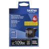 Cartucho Brother LC509BK color negro super alto rendimiento 2400 impre