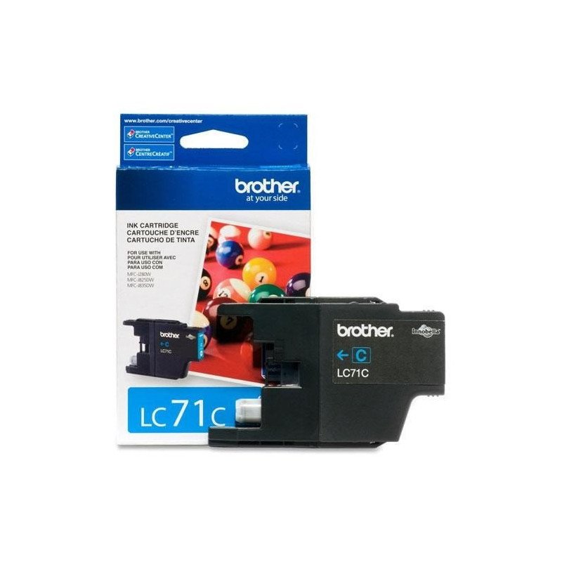 Cartucho de tinta cian, para Brother MFC-J280W, MFC-J425W, MFC-J430w, Cartucho de tinta cian, para Brother MFC-J280W, MFC-J425W, MFC-J430w,