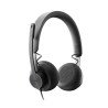 Logitech Zone Wired UC Auriculares Alámbrico Diadema Oficina/Centro de llamadas USB Tipo C Grafito