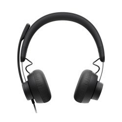 Logitech Zone Wired UC Auriculares Alámbrico Diadema Oficina/Centro de llamadas USB Tipo C Grafito