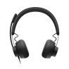 Logitech Zone Wired UC Auriculares Alámbrico Diadema Oficina/Centro de llamadas USB Tipo C Grafito
