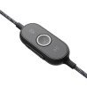 Logitech Zone Wired UC Auriculares Alámbrico Diadema Oficina/Centro de llamadas USB Tipo C Grafito