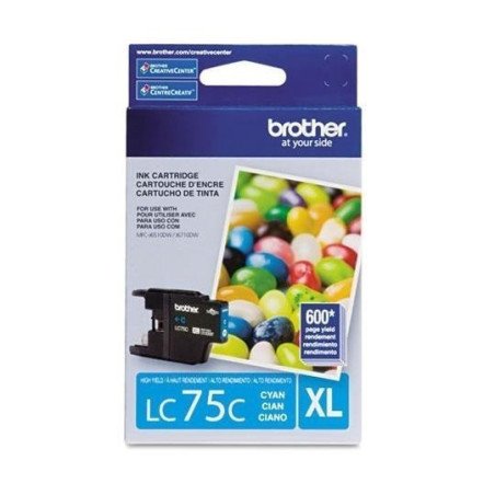 Cartucho Brother LC75C alto rendimiento