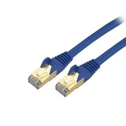 7ft CAT6A Ethernet Cable, 10 Gigabit Shielded Snagless RJ45 100W PoE Patch Cord, CAT 6A 10GbE STP Network Cable w/S