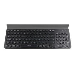 Teclado multidispositivo Inspire comp TI695, 2.4GHz, 3 modos BT, soporte para dispositivo, 2xbats AAA incluidas, negro, conexión