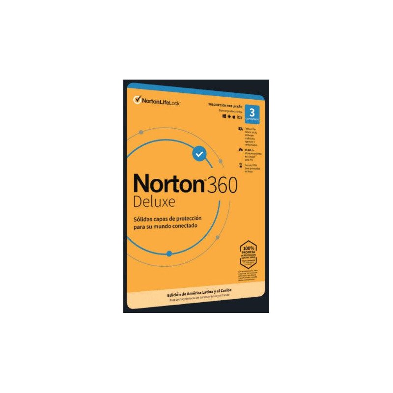 Norton 360 Deluxe / Total Security - 2 years - 5 devices - Spanish (Latin American)