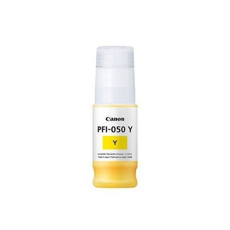 Canon PFI-050 Y cartucho de tinta 1 pieza Original Amarillo